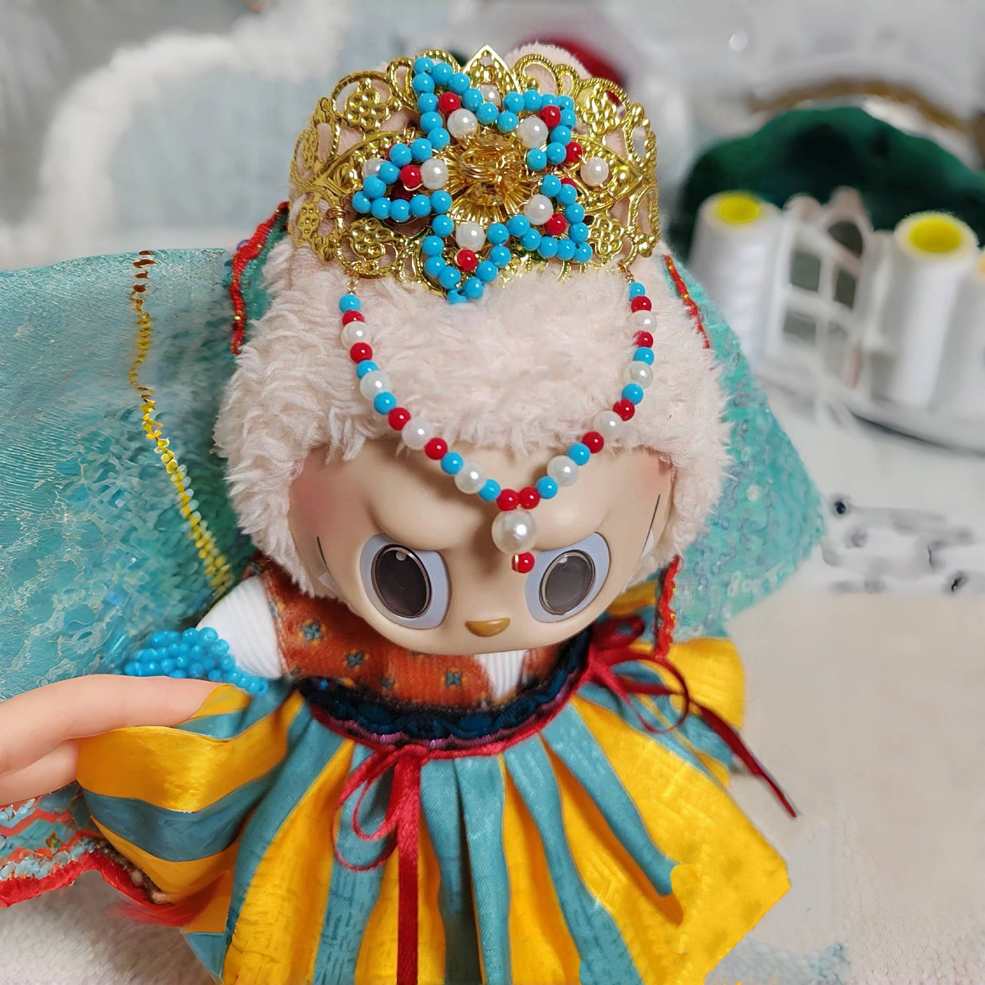 Dunhuang-Inspired Handmade Outfit (No Doll)