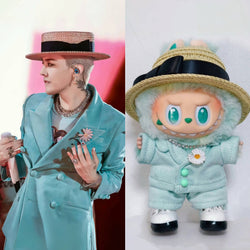 GD Inspired Soft Blue Suit Set (No Doll)