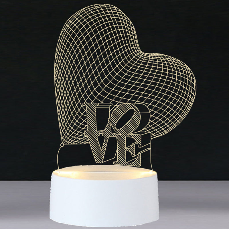 3D Creative LED Night Light