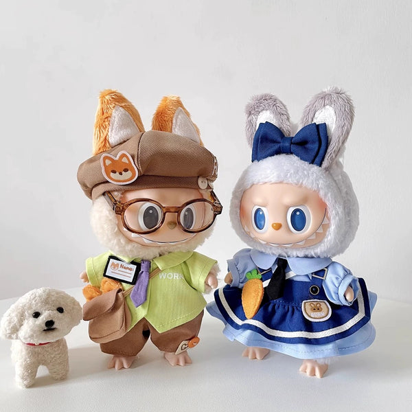 Fox & Bunny Doll Outfit Sets for Dolls (No Doll)