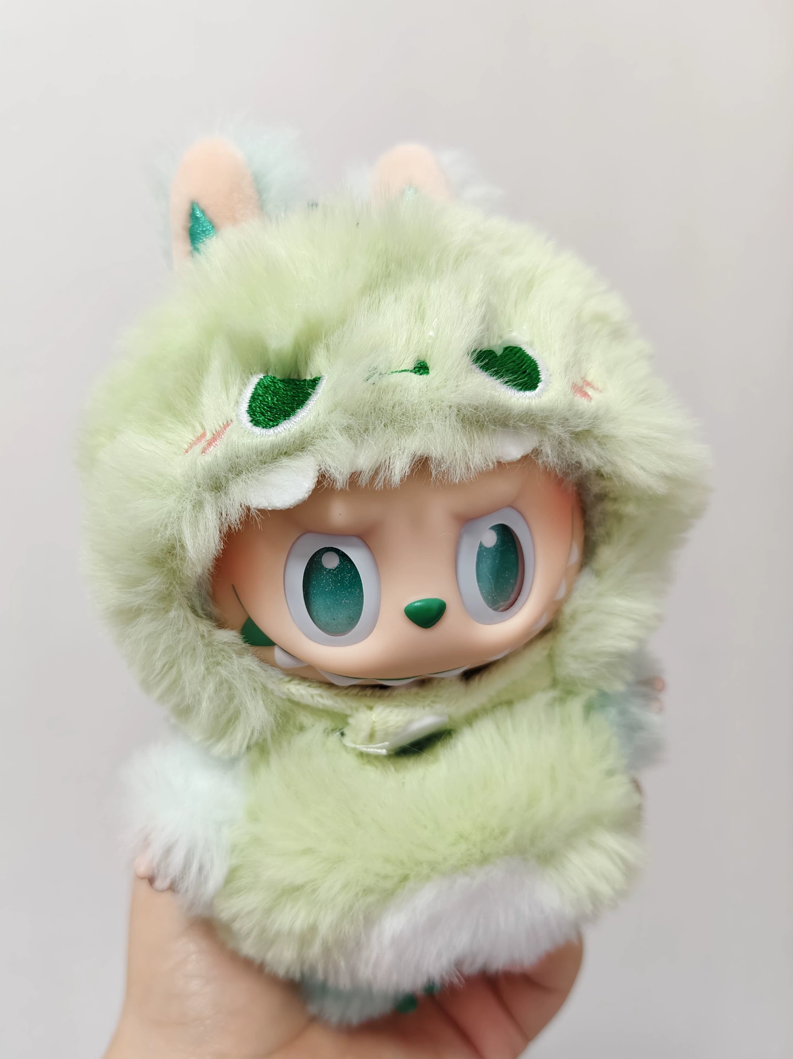 Green Dino Plush Outfit (No Doll)