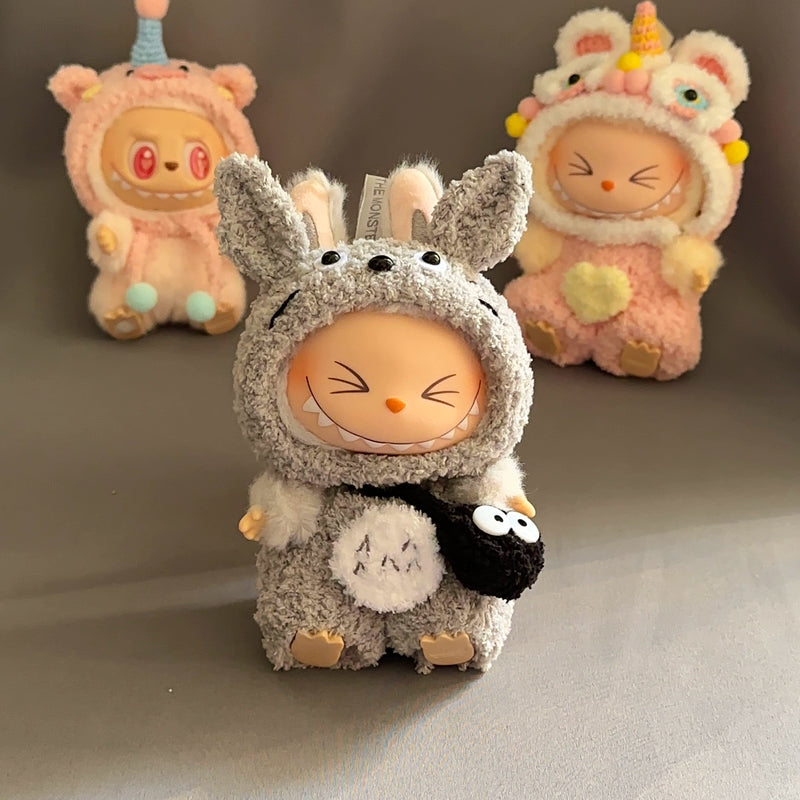 Grey Forest Guardian Plush Outfit (No Doll)