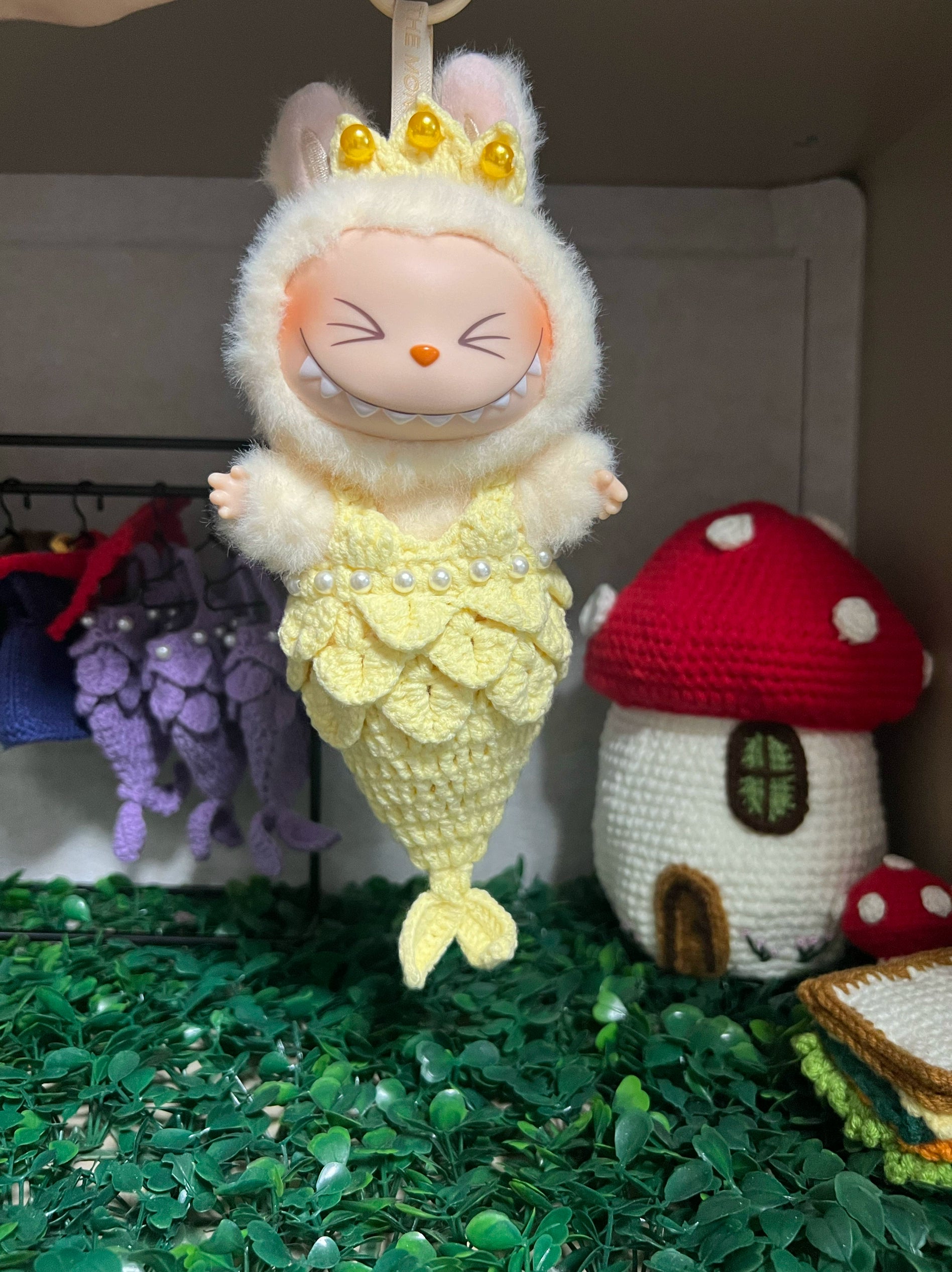 Gradient Mermaid Outfit Set (No Doll)