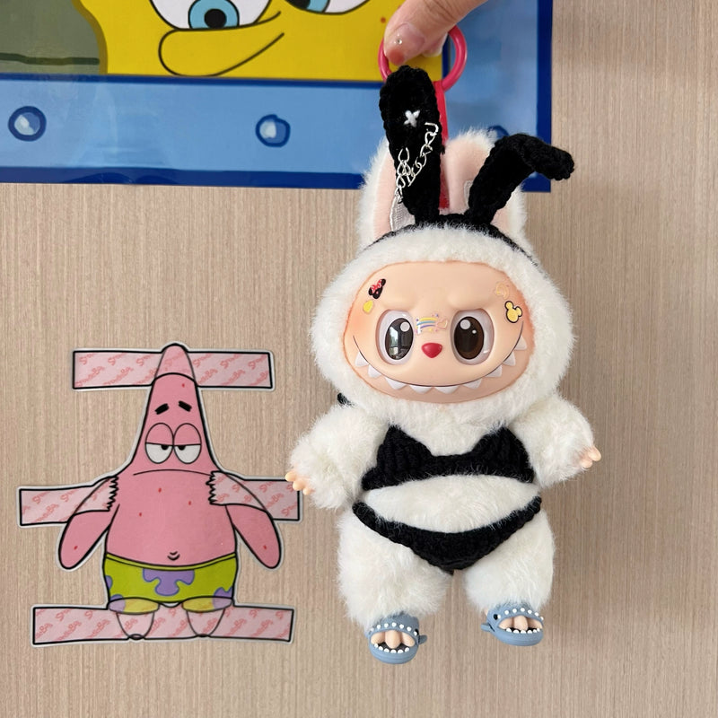 Bunny Ears Bikini Outfit Set (No Doll)