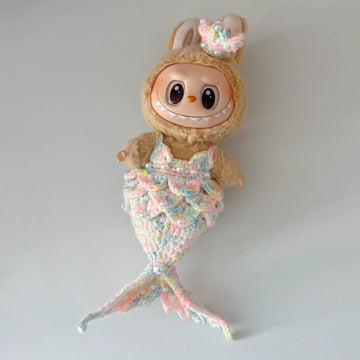 Gradient Mermaid Outfit Set (No Doll)