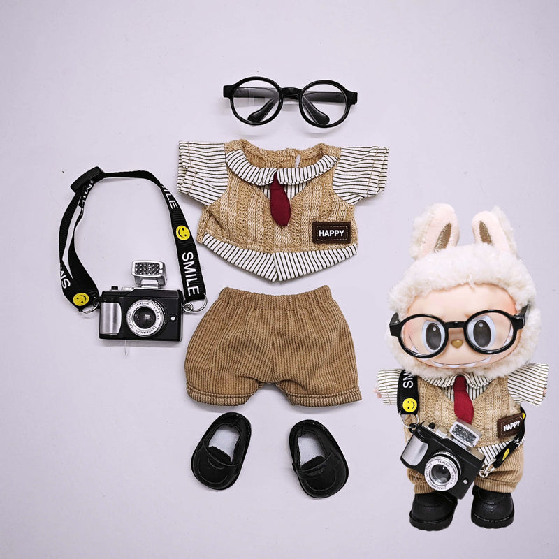 British-Style Doll Outfit Set (No Doll)