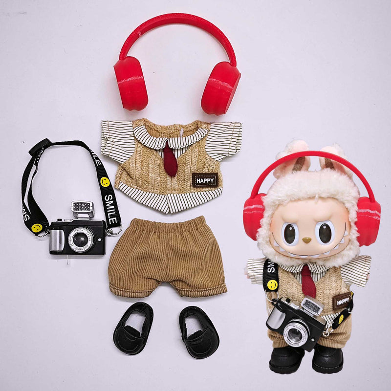 British-Style Doll Outfit Set (No Doll)