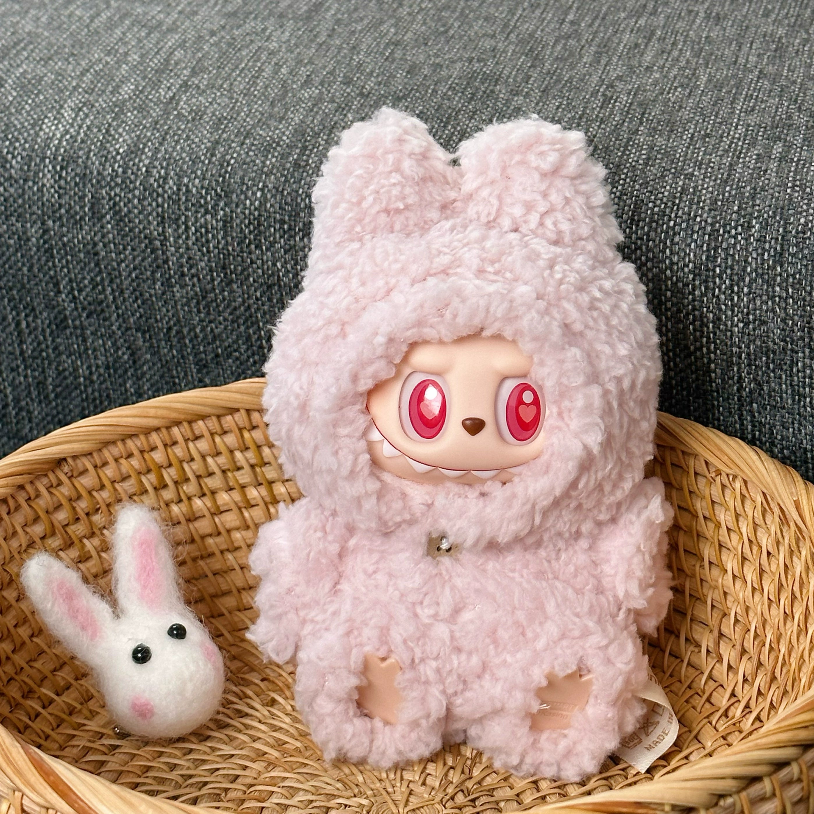 Pink Bunny Puff (No Doll)