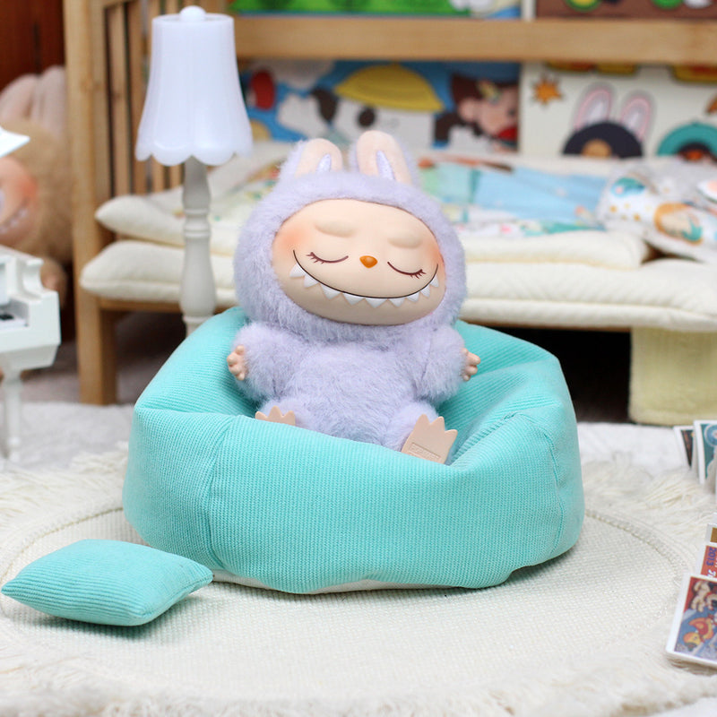 Plush Lazy Sofa Set (No Doll)