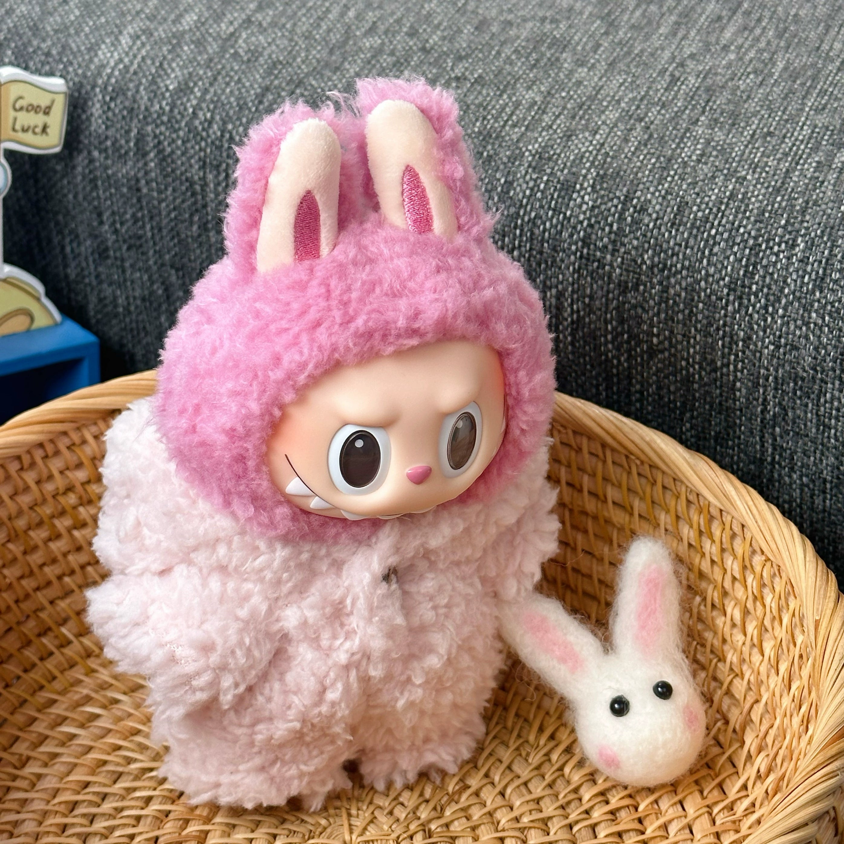 Pink Bunny Puff (No Doll)