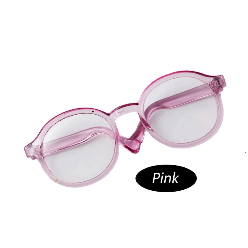 Colorful Glasses for 17cm Doll