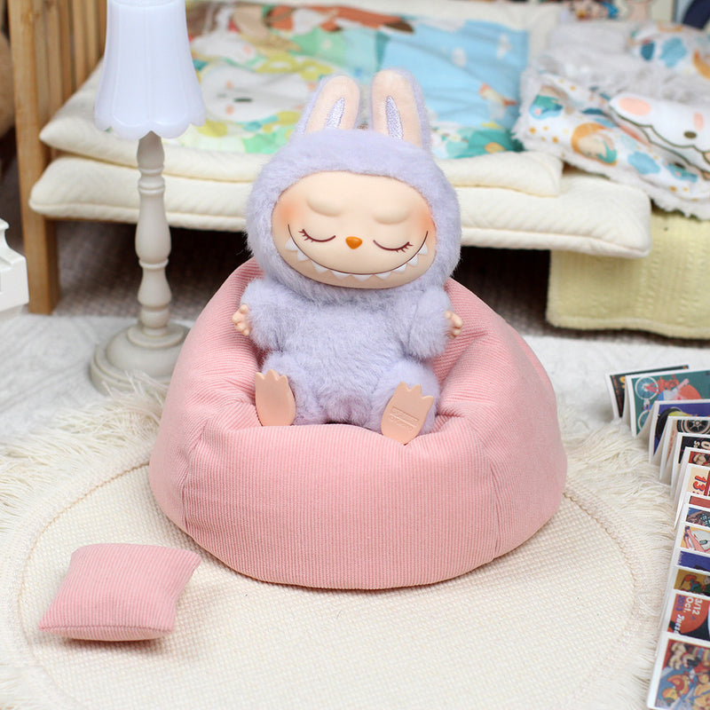 Plush Lazy Sofa Set (No Doll)