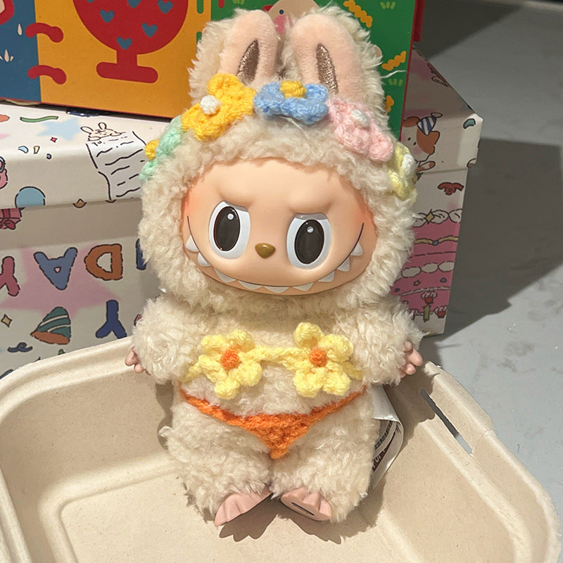 Handmade Flower Bikini Set (No Doll)