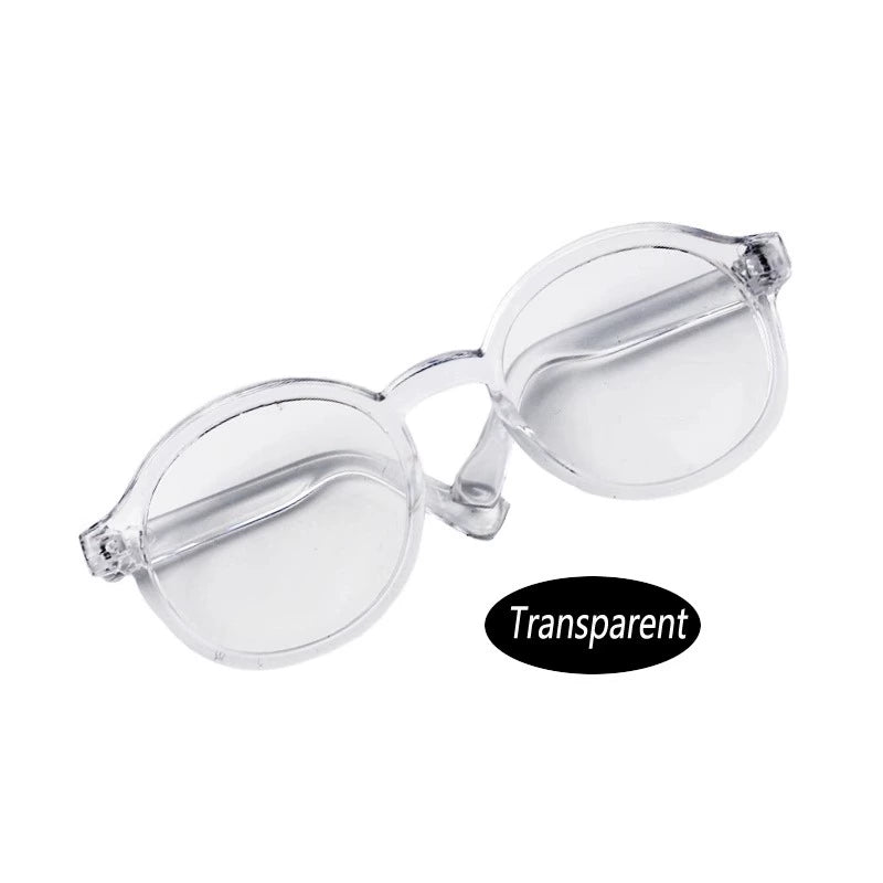 Colorful Glasses for 17cm Doll
