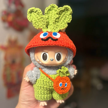 Handmade Carrot Outfit Set (No Doll)