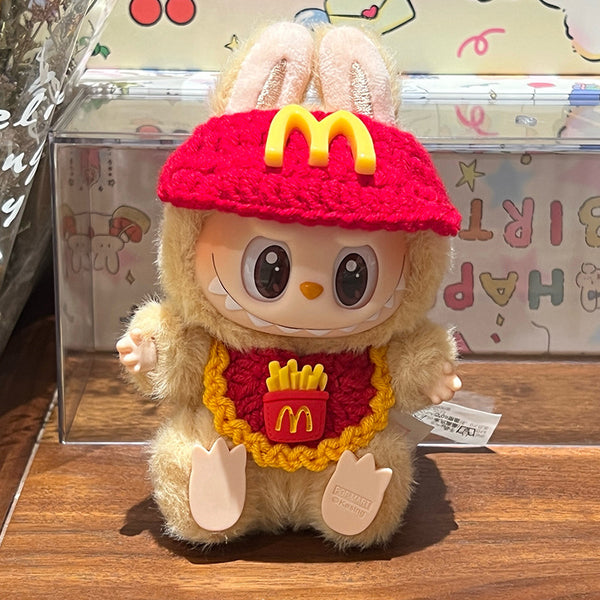 Handmade Crochet Fast Food Set (No Doll)