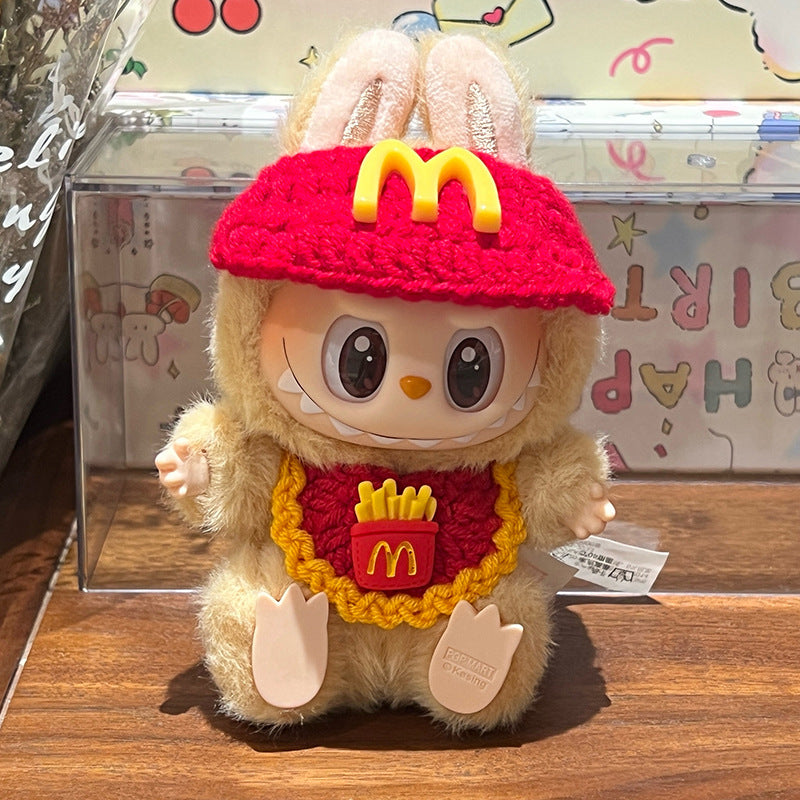 Handmade Crochet Fast Food Set (No Doll)