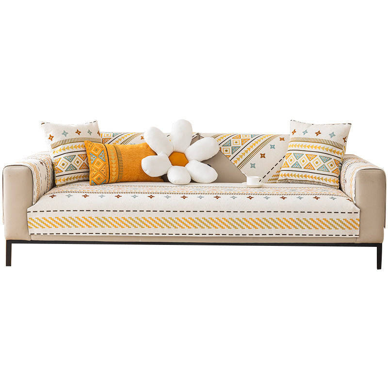 Bohemian Style Machine-Washable Sofa Throw