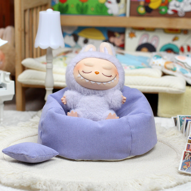 Plush Lazy Sofa Set (No Doll)