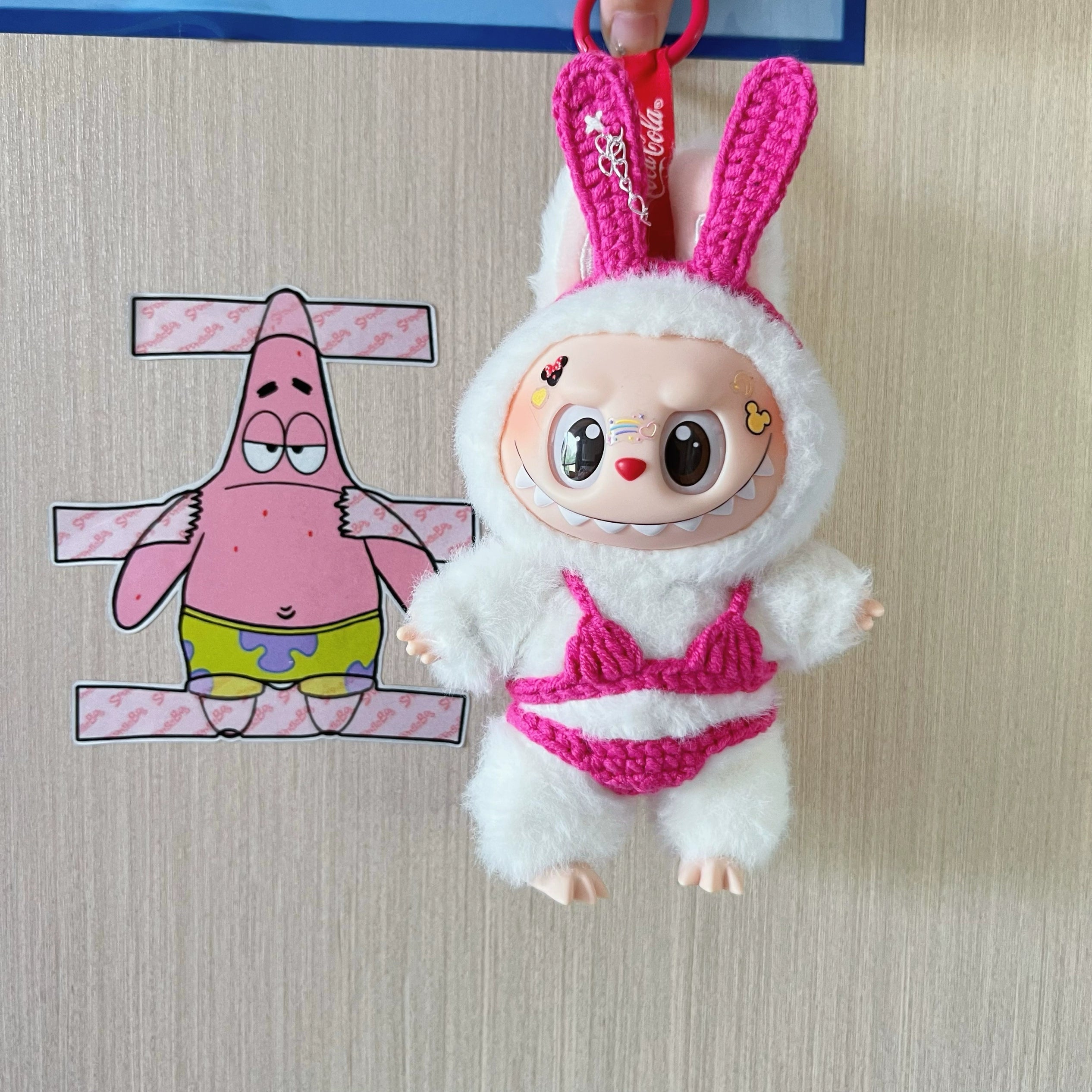 Bunny Ears Bikini Outfit Set (No Doll)