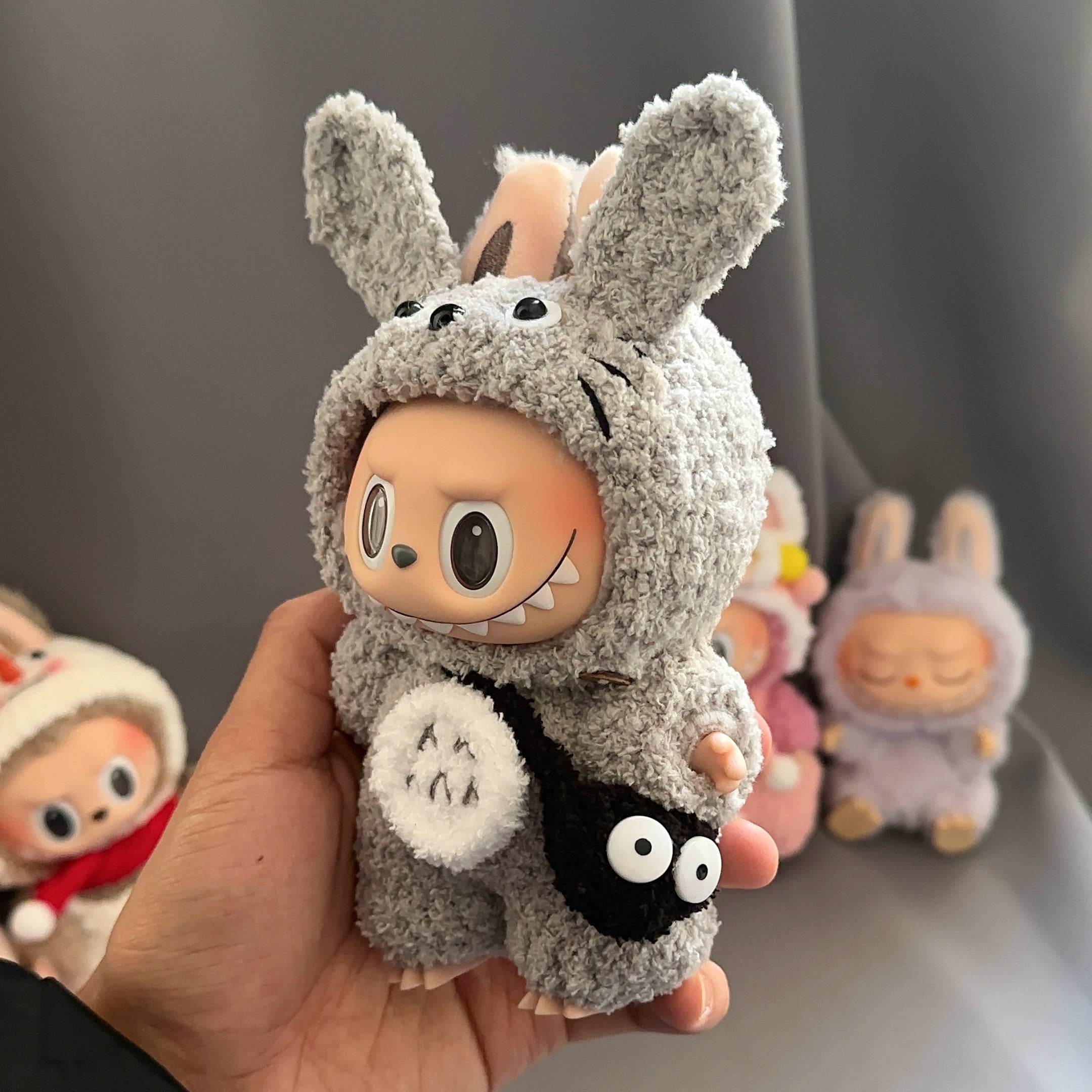 Grey Forest Guardian Plush Outfit (No Doll)