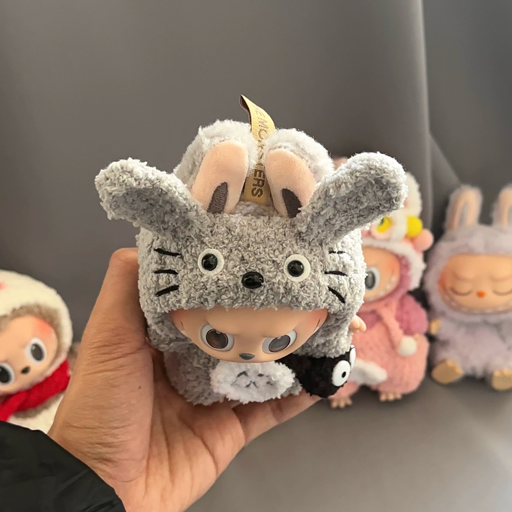 Grey Forest Guardian Plush Outfit (No Doll)