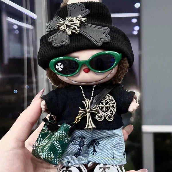 Luxe Streetwear Outfit Set 6 item (No Doll)