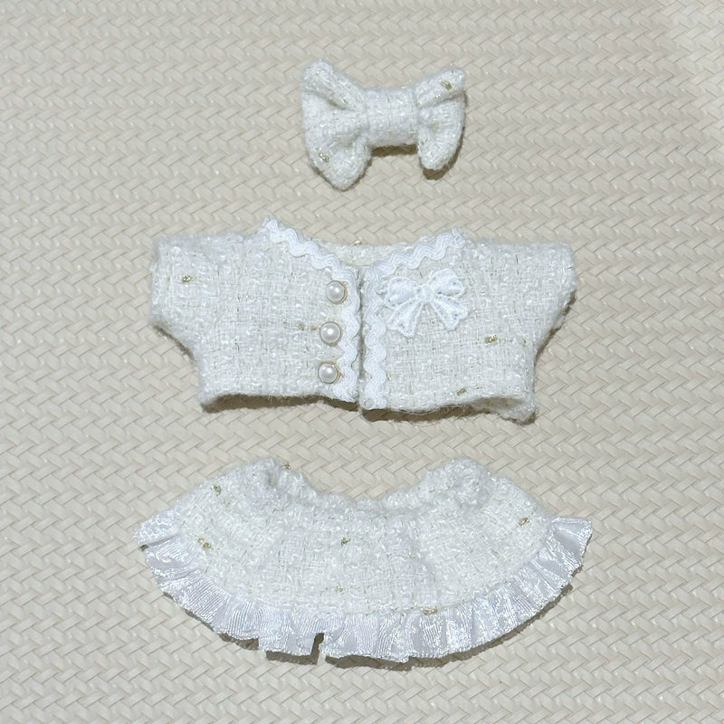 Elegant Tweed Style Outfit for Dolls (No Doll)