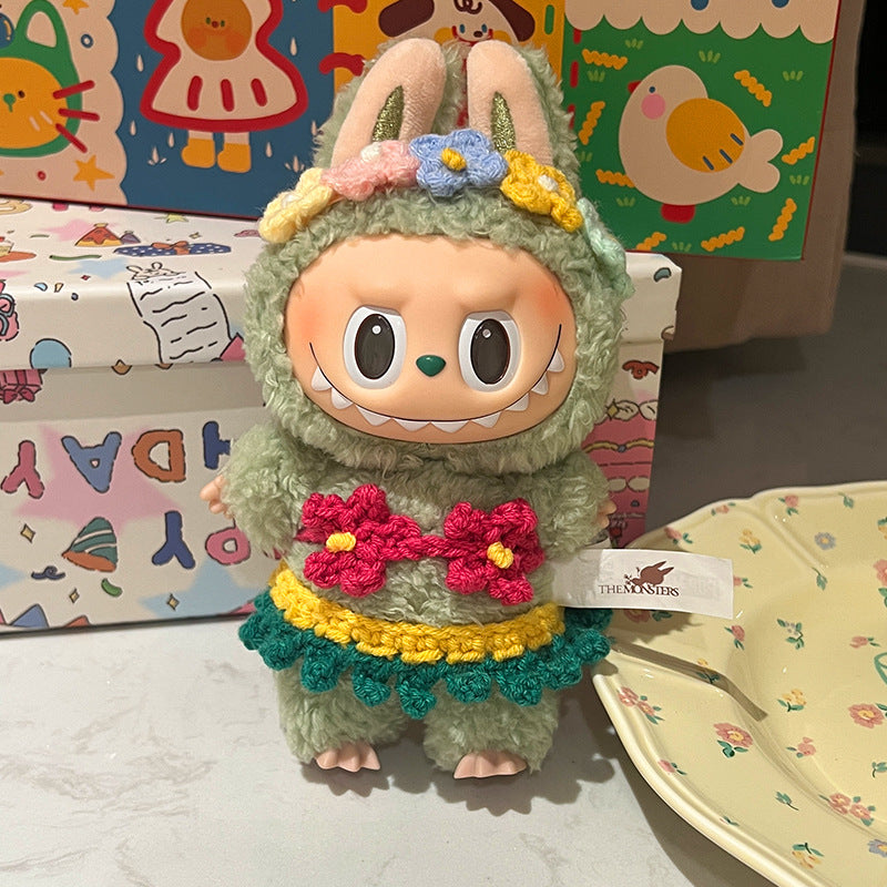 Handmade Hula Skirt Bikini Set (No Doll)
