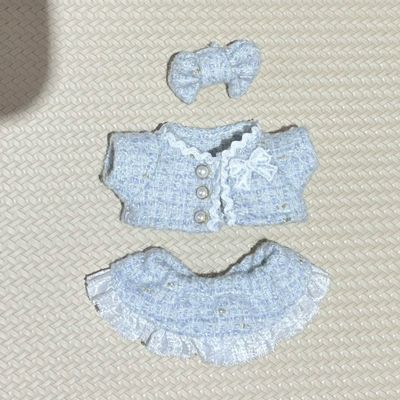 Elegant Tweed Style Outfit for Dolls (No Doll)
