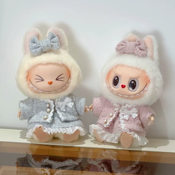 Elegant Tweed Style Outfit for Dolls (No Doll)
