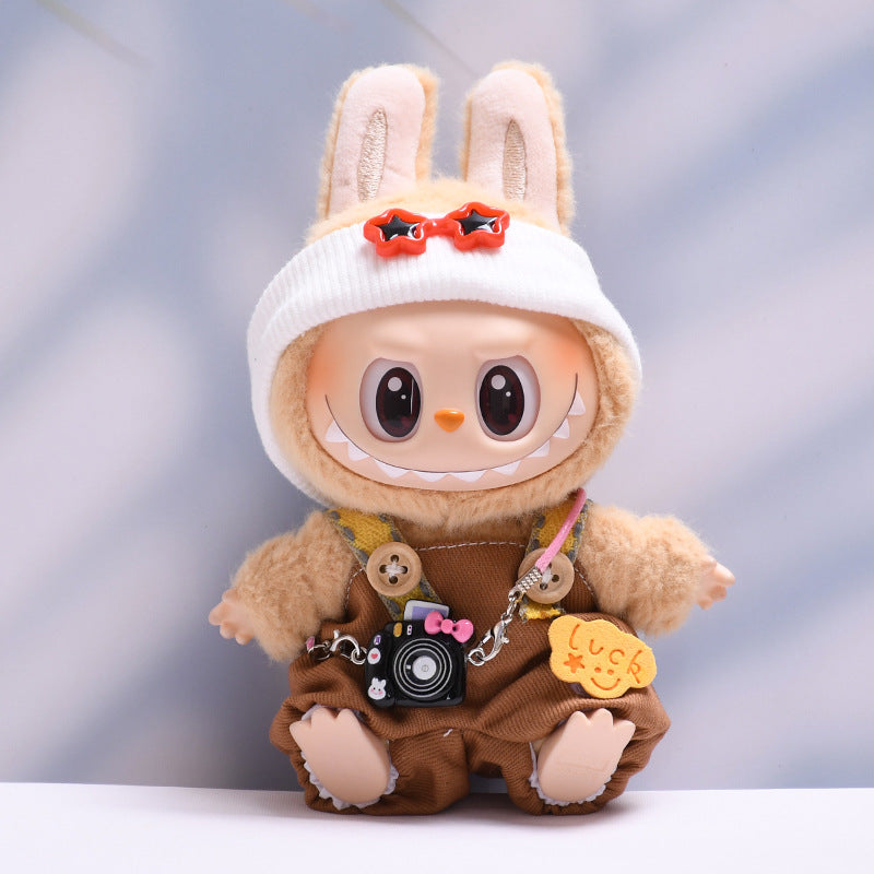 Macaron Color Overalls & Hat Set（No Doll）