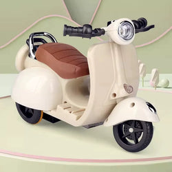 Mini Electric Motorcycle Fun Cute Doll Toys With Lights and Music