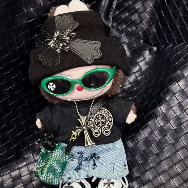 Luxe Streetwear Outfit Set 6 item (No Doll)