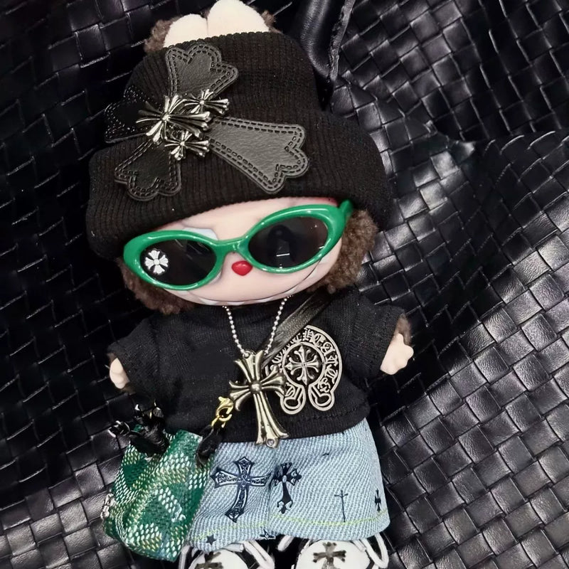 Luxe Streetwear Outfit Set 6 item (No Doll)