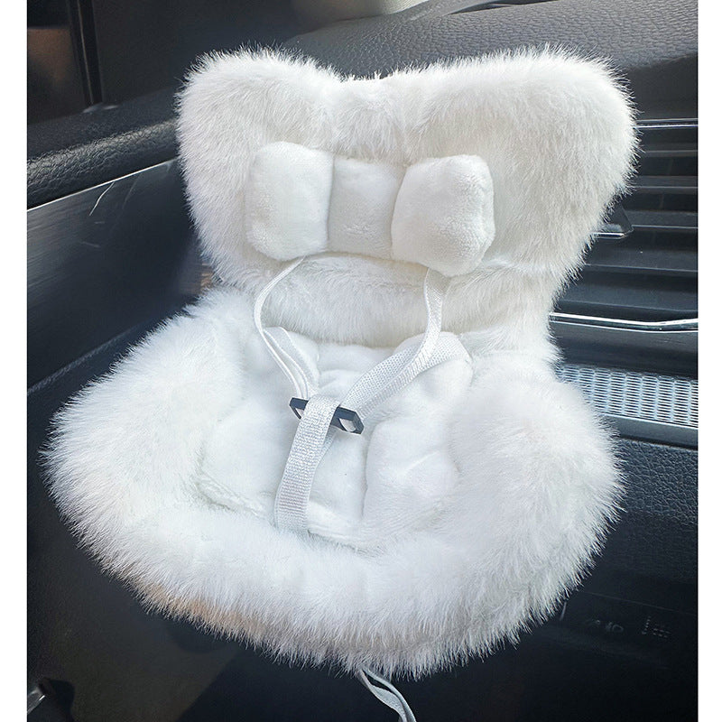 Car Seat for Dolls with Soft Furry Cushion