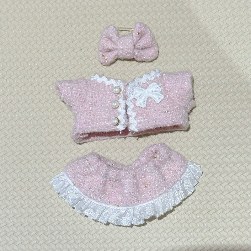 Elegant Tweed Style Outfit for Dolls (No Doll)