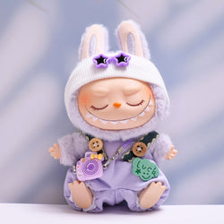 Macaron Color Overalls & Hat Set（No Doll）