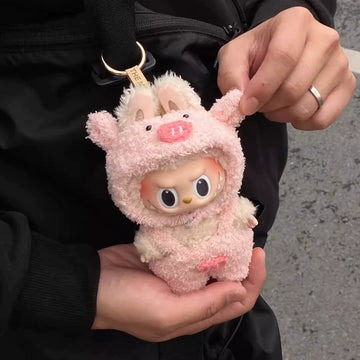 Pink Piggy Plush Outfit (No Doll)