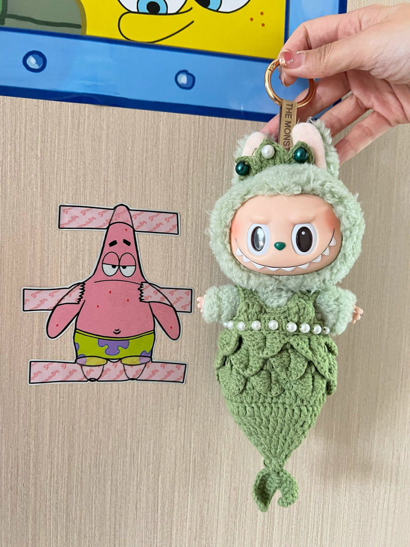 Gradient Mermaid Outfit Set (No Doll)