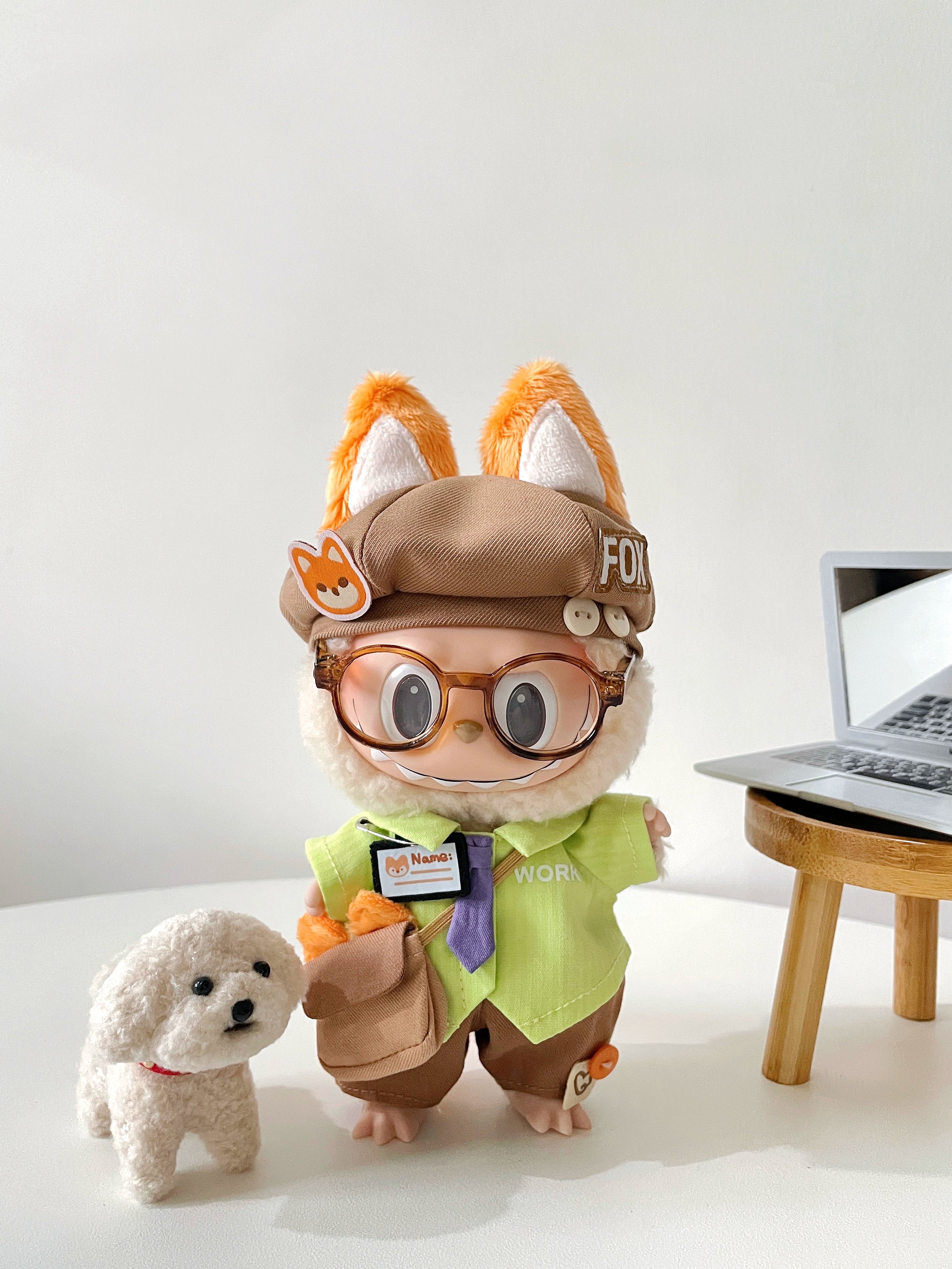 Fox & Bunny Doll Outfit Sets for Dolls (No Doll)