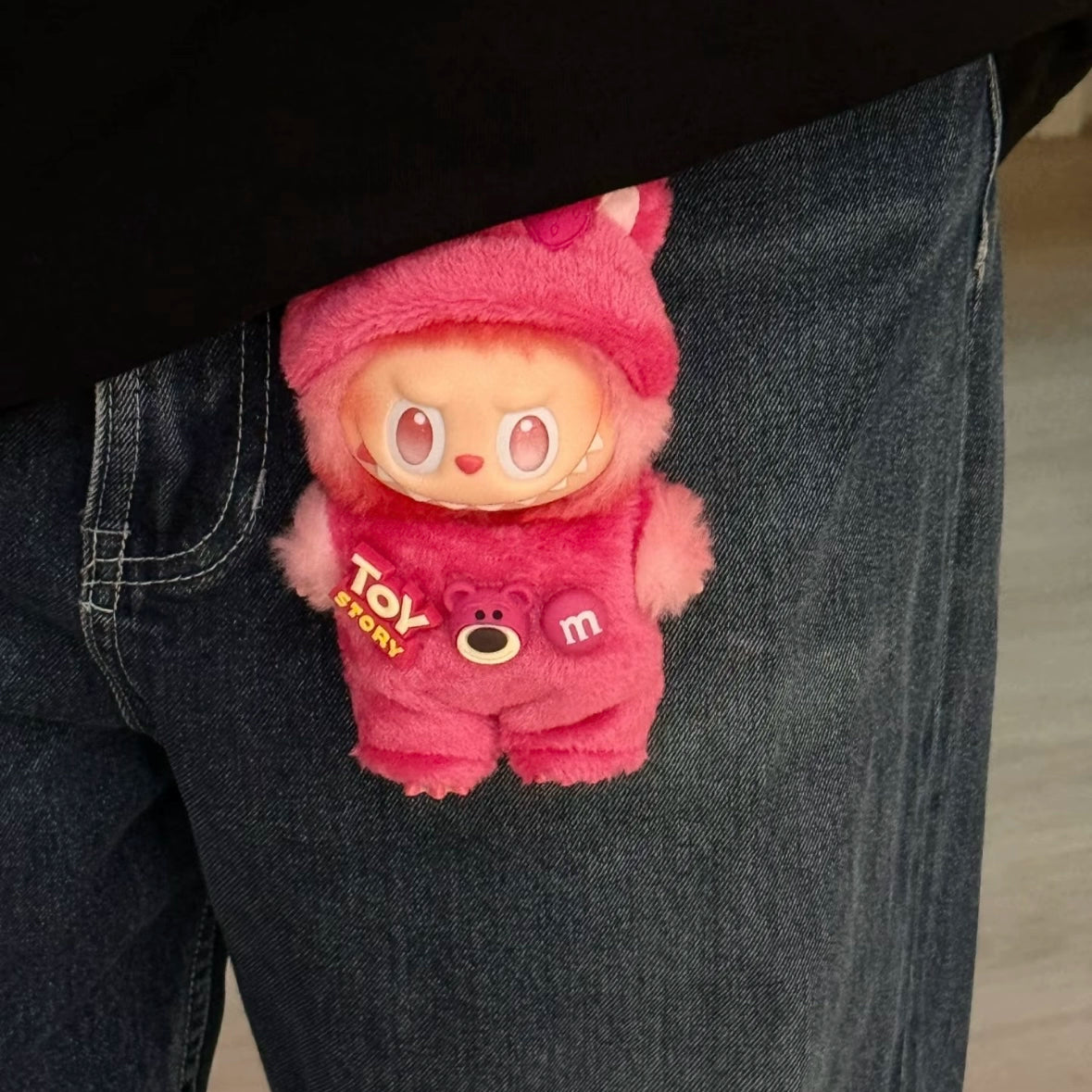 Cute Strawberry Bear Outfit (No Doll)