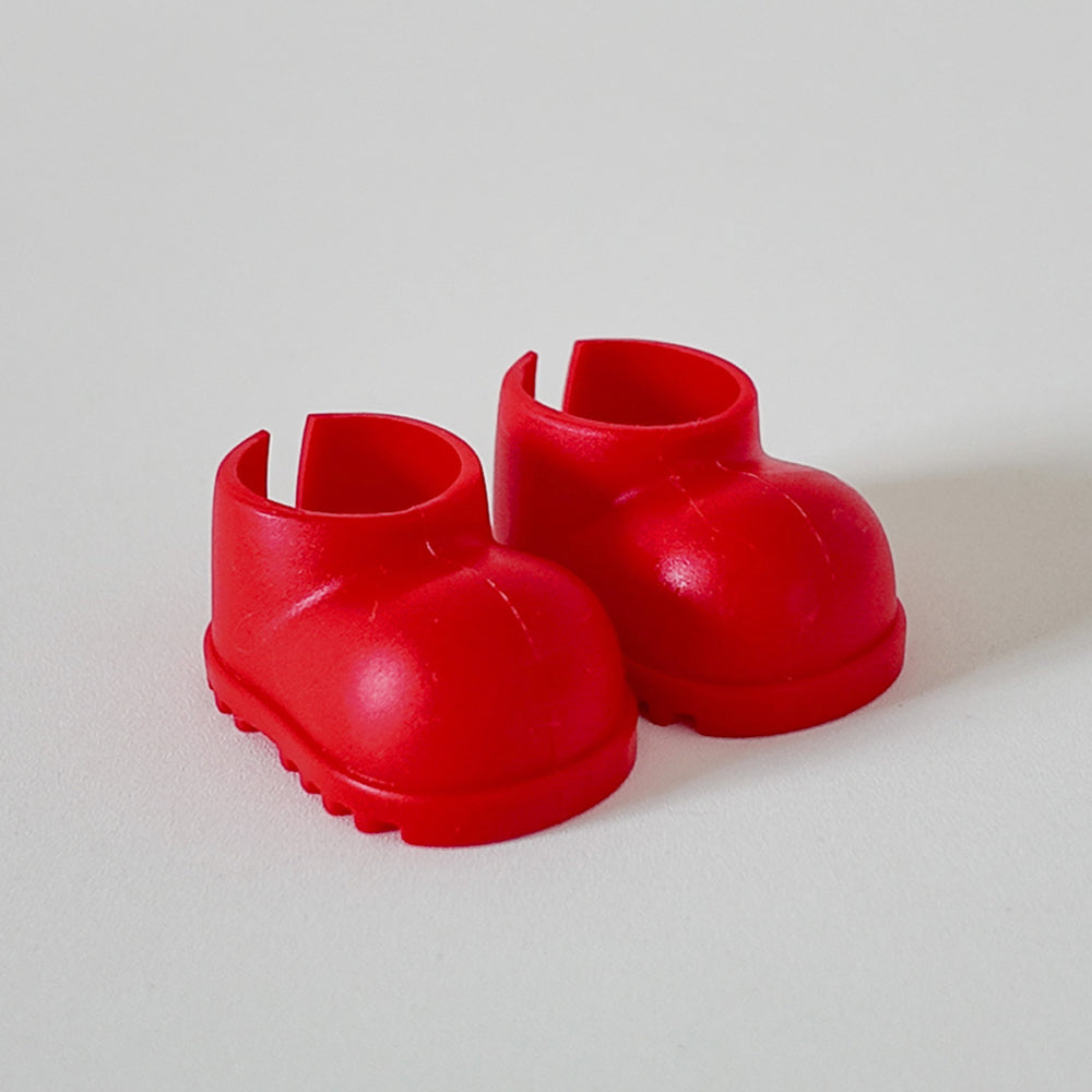 Mini Colorful Plastic Shoes for Dolls (No Doll)
