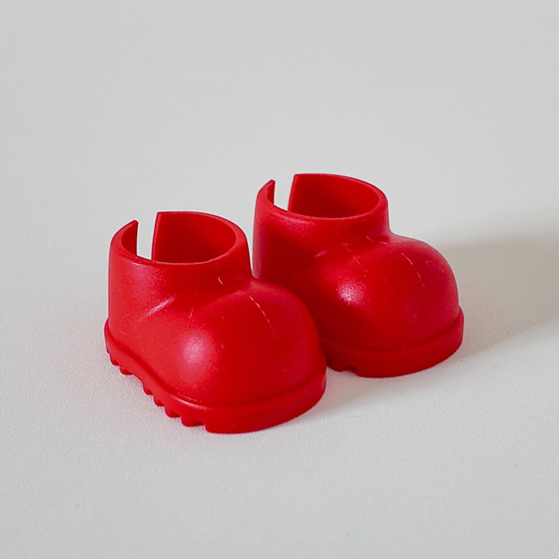 Mini Colorful Plastic Shoes for Dolls (No Doll)