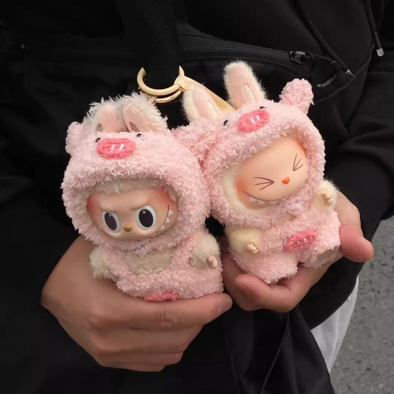 Pink Piggy Plush Outfit (No Doll)