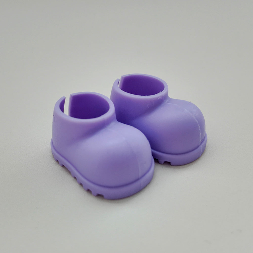 Mini Colorful Plastic Shoes for Dolls (No Doll)