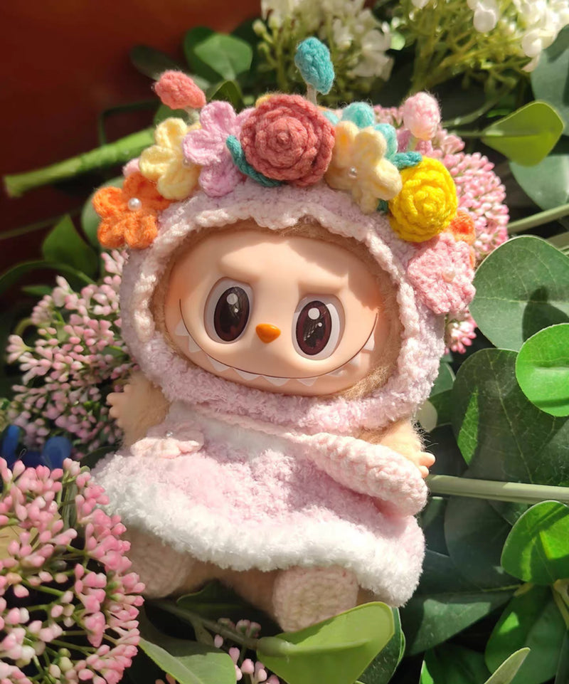 Floral Daydream Handmade Crochet Doll Outfit (No Doll)