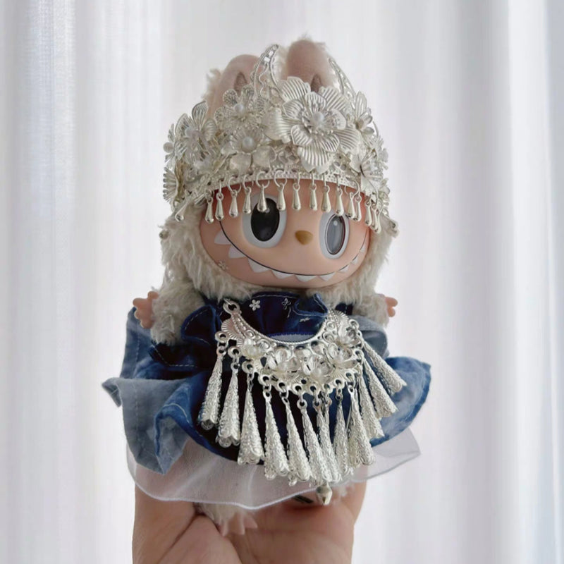 Handmade Miao Ethnic Costume (No Doll)