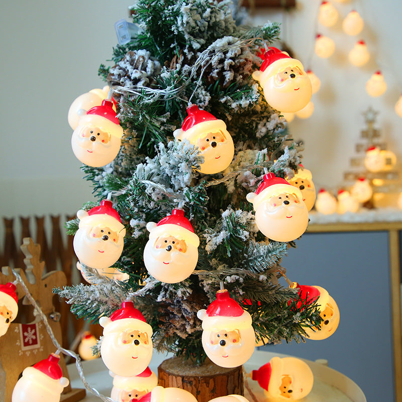 Battery-Powered LED Christmas String Lights - 4.5m