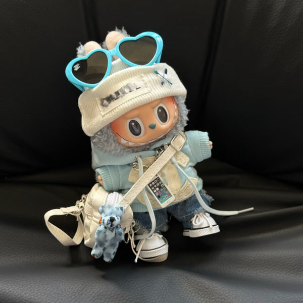 Luxury Blue and White 7-piece set (No Doll)